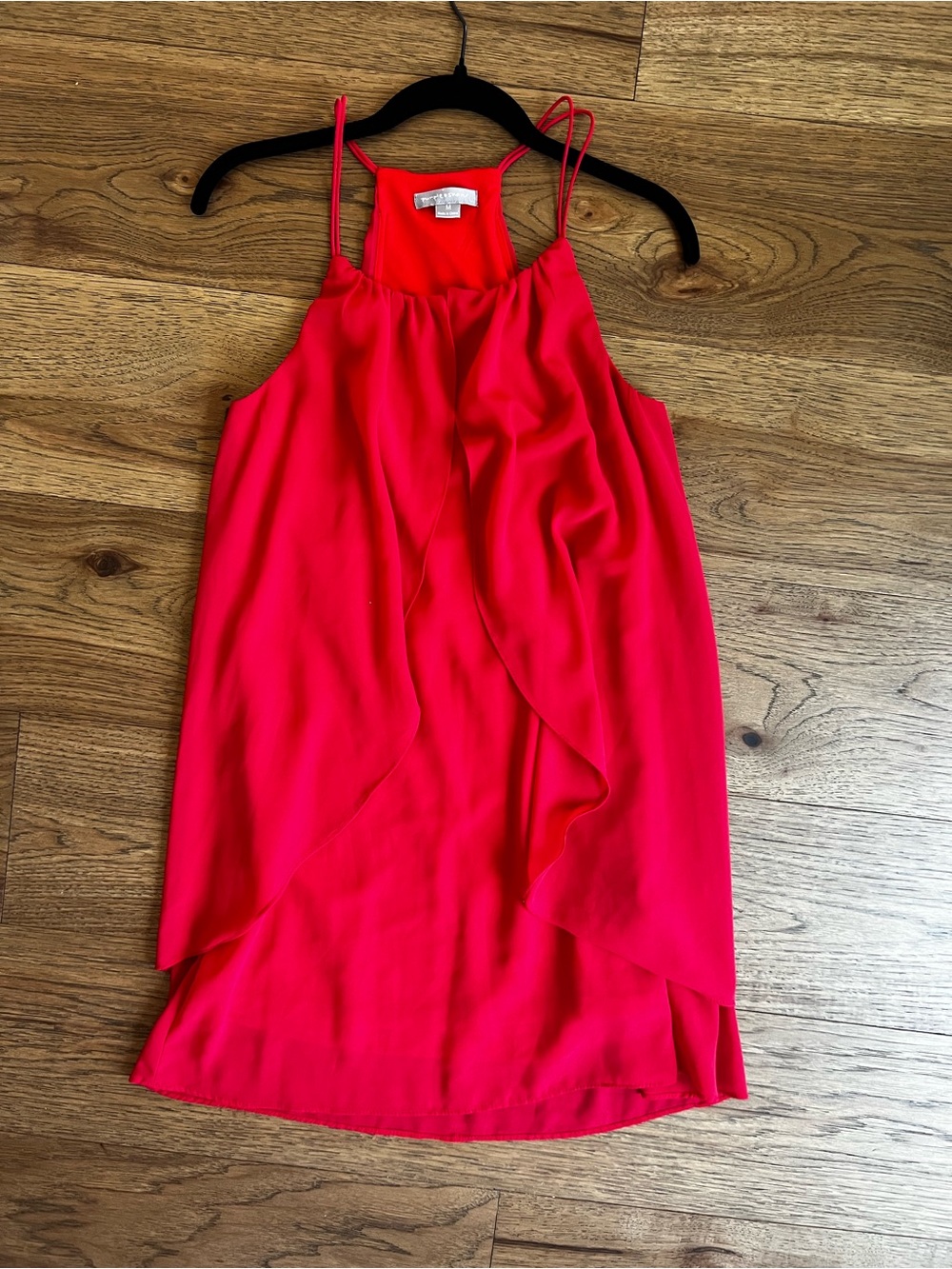 Purple Snow Red Mini Halter Dress - Picture 2 of 3
